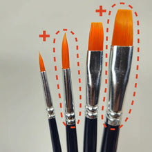 Kit completo de pincéis